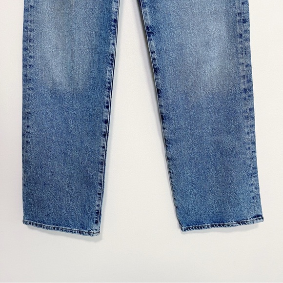 AGOLDE Harper Mid Rise Relaxed Straight Jeans in Flash Size 24 - Picture 6 of 11